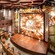 An entertainment venue outfitted with Lion King decor.