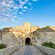 The medieval stone Gate of Amboise in Rhodes, Greece