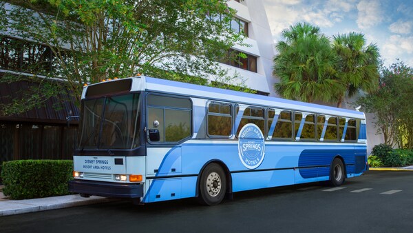 Wyndham Disney Shuttle Bus for Disney Springs Resort Area Hotels