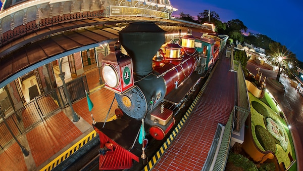 Walt Disney World Railroad Train Station, Florida Weddings