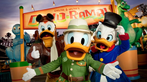 Donald S Dino Bash At Animal Kingdom Walt Disney World Resort