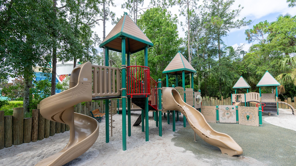 Une aire de jeux à l’hôtel Disney’s All-Star Movies