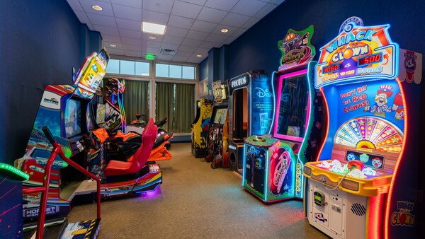 The Arcadia Games arcade at Disney’s Grand Floridian Resort & Spa