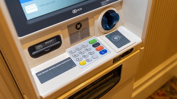 Un cajero automático de Chase en Disney’s Grand Floridian Resort & Spa