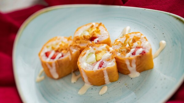 Frushi from Hanami at the Epcot International Flower & Garden Festival