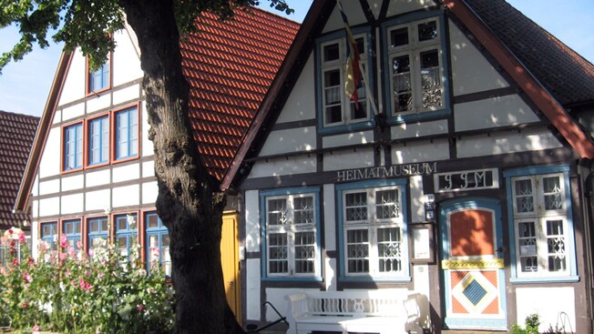 A small museum housed inside a cottage