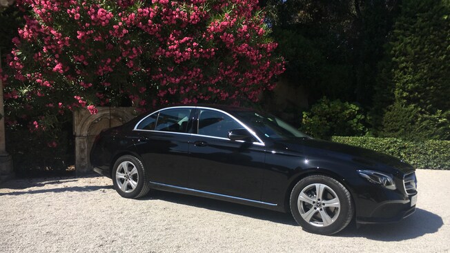 A late model sedan