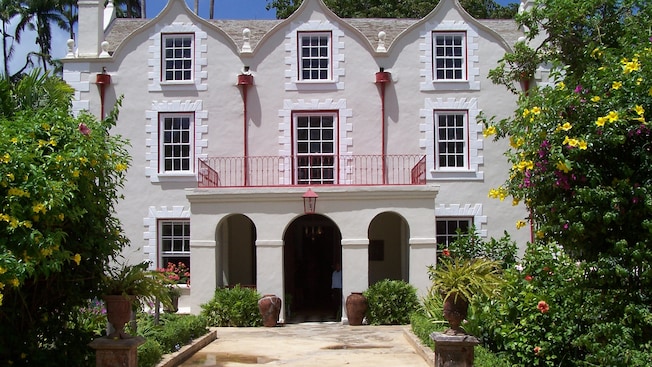 The 17th century, 3 story Jacobian mansion of Saint Nicholas Abbey The 17th century, 3 story Jacobian mansion of Saint Nicholas Abbey