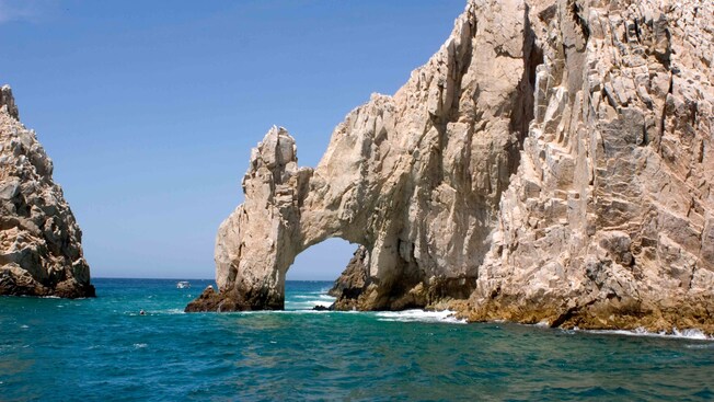 The El Arco rock formation in Cabo San Lucas, Mexico