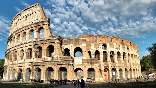 Exterior del Coliseo Romano