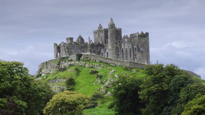 Tipperary Castle perched on a hill Tipperary Castle perched on a hill