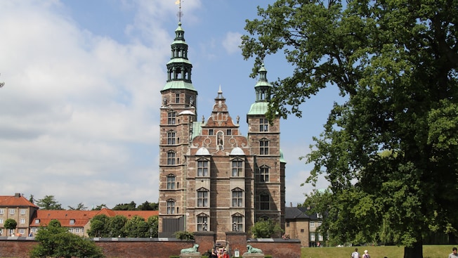 The romantic Rosenborg Castle The romantic Rosenborg Castle