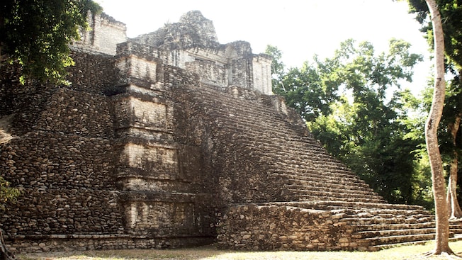 The Mayan Dzibanché Ruins The Mayan Dzibanché Ruins