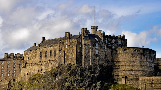 Exterior of Edinburgh Castle Exterior of Edinburgh Castle