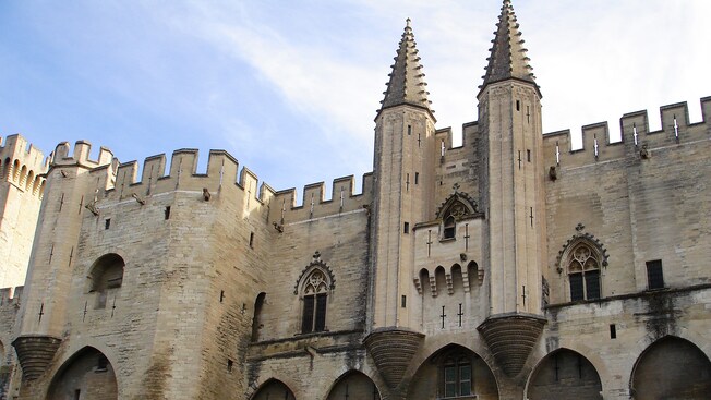 A historical, stone palace