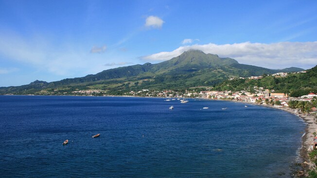 Saint Pierre Volcano Eruption History and Rum Distillery