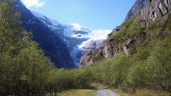 Kjenndal Glacier Kjenndal Glacier