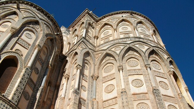 Exterior of Monreale Cathedral