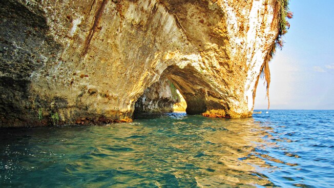 La formación rocosa Los Arcos
