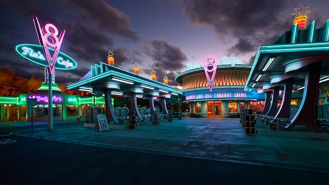 Flo's V8 Cafe Menu | Disneyland Resort