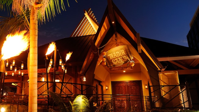 Trader Sam's Enchanted Tiki Bar Dinner Menu | Disneyland Resort