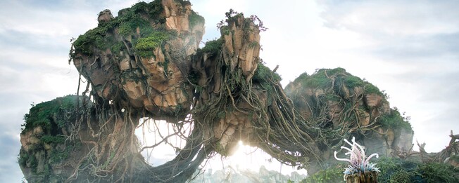 Exóticas plantas y magníficas montañas flotantes adornan el paisaje de Pandora – The World of Avatar
