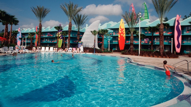 Pools at Disney's All-Star Sports Resort | Walt Disney ...