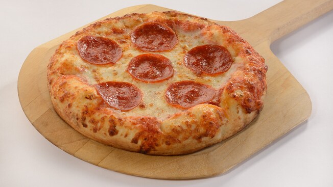 A personal pepperoni pizza
