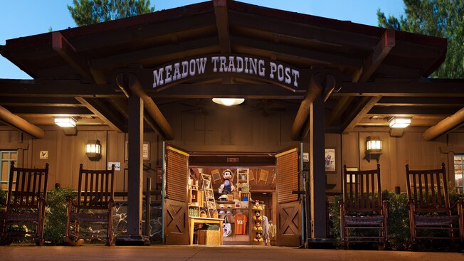 Exterior of the Meadow Trading Post at Disney's Fort Wilderness Resort & Campground
