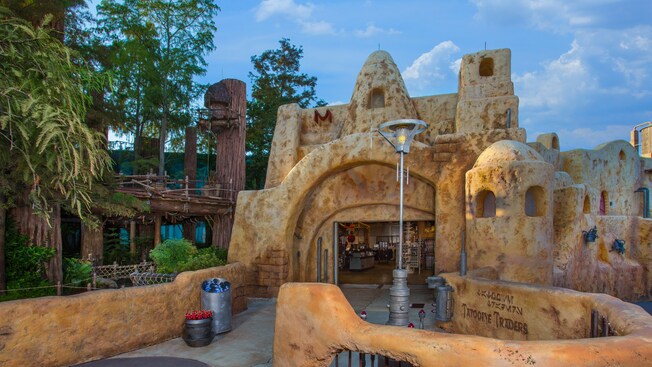 Exterior de Tattooine Traders en Echo Lake en Disney's Hollywood Studios