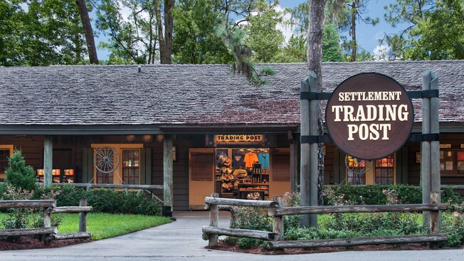 Exterior de Settlement Trading Post en Disney's Fort Wilderness Resort & Campground