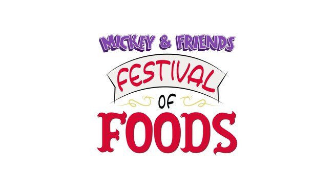 El logotipo de Mickey and Friends Festival of Foods