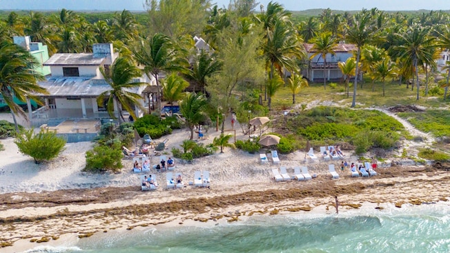 A private beachfront property in Progreso, Mexico A private beachfront property in Progreso, Mexico