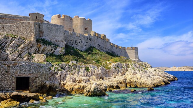 Château d’If fortress in Marseille, France