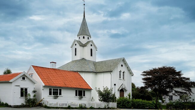 Skare Church in Haugesund, Norway