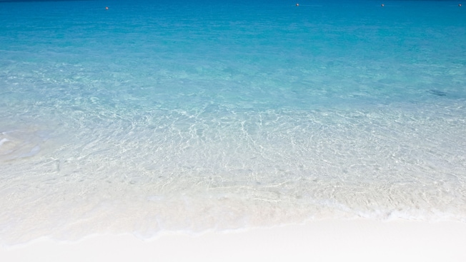 A close-up of a beach in Willemstad, Curaçao A close-up of a beach in Willemstad, Curaçao