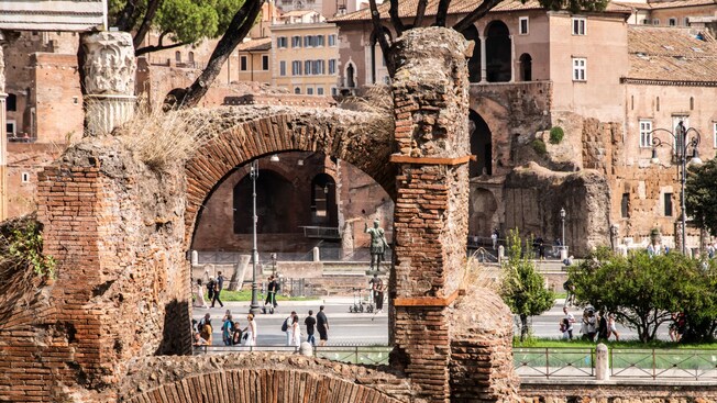 Ruins at the Roman Forum