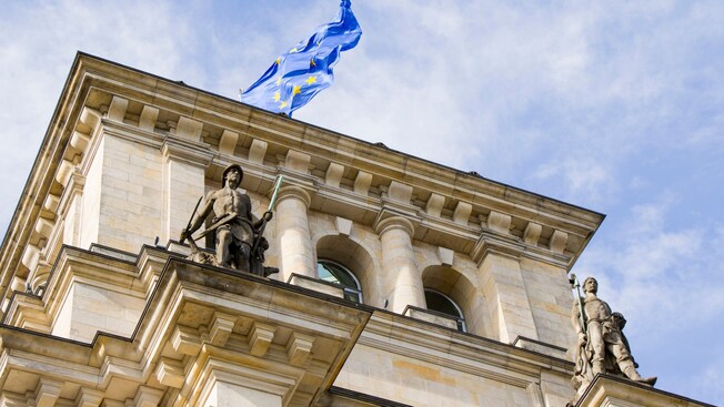 O Reichstag, sede do Parlamento alemão