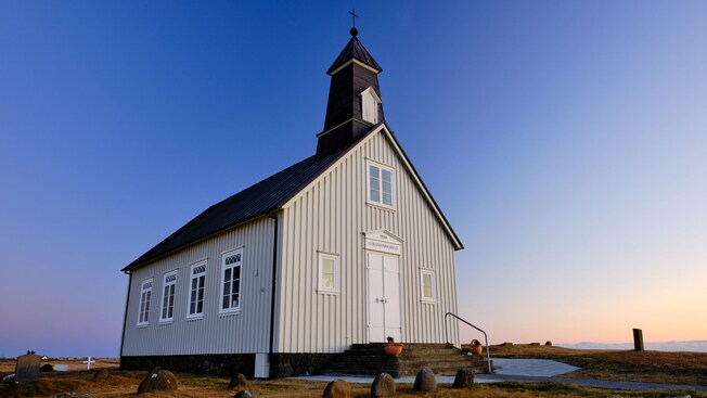 Strandarkirkja, a Lutheran church on the southern coast of Iceland