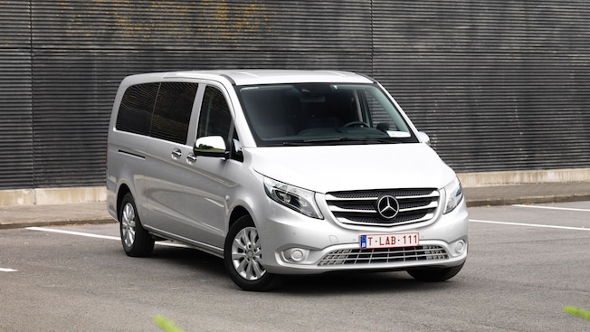 A 4 door Mercedes Benz van A 4 door Mercedes Benz van