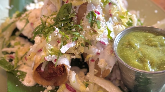 A plate of Carne Asada Tacos from Frontera Cocina