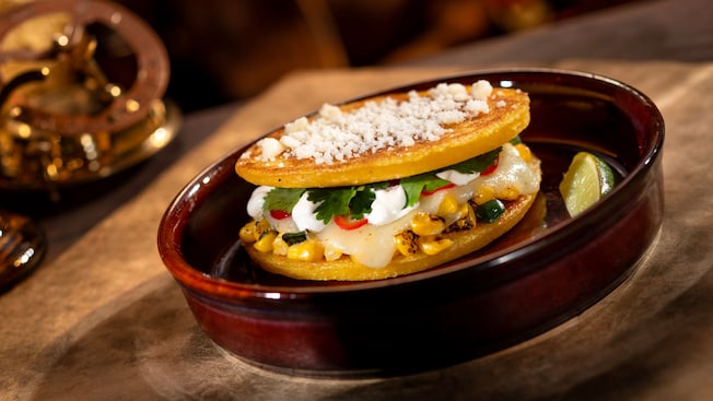 Cook’s Corn Griddle Cakes with Roasted Corn and Poblano Peppers