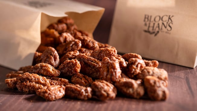 Cinnamon Glazed Nuts from Block & Hans