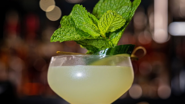 A Bayside cocktail from Bourbon Steak