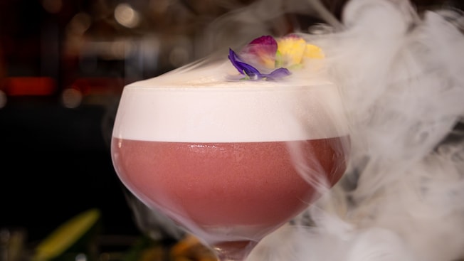 A Fruit Ninja cocktail from Burbon Steak Lounge