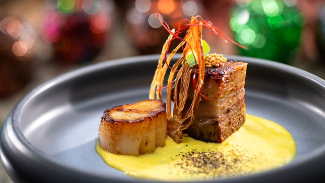 Diver Scallop with Pork Belly from Jiko, The Cooking Place