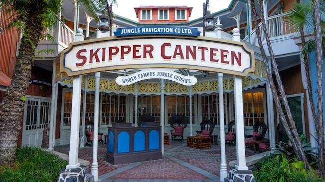 The entrance to the Jungle Navigation Company Limited Skipper Canteen