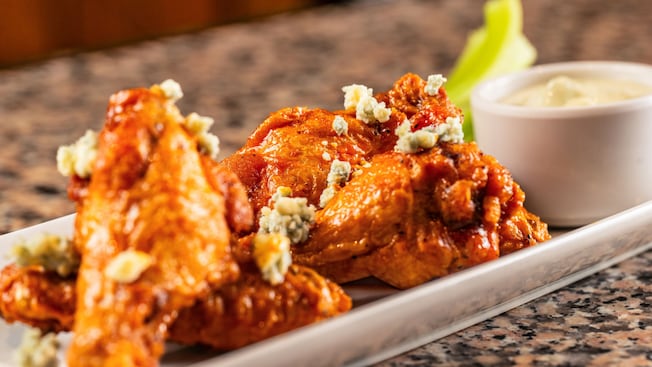 Buffalo Glazed Wings from Martha’s Vineyard at Disney’s Beach Club Resort