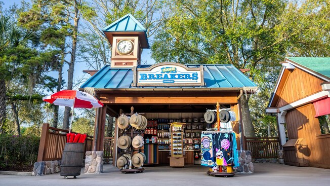 Tienda al aire libre Sand Breakers en Disney Blizard Beach Water Park