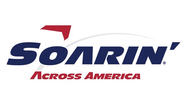 The logo for Soarin’ Across America, a flying theater simulator attraction at Disney California Adventure Park